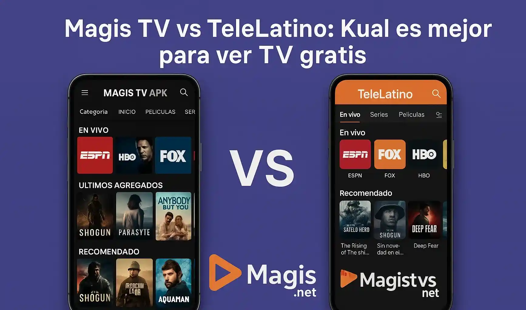 Magis TV vs TeleLatino: Kual es mejor para ver TV gratis