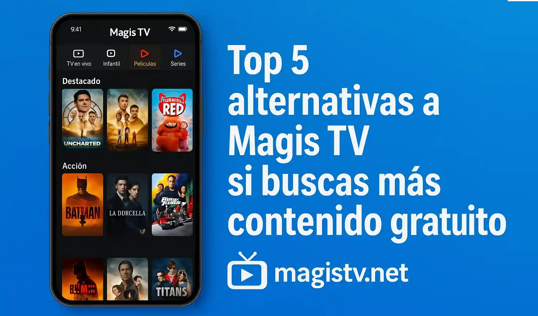 Top 5 alternativas a Magis TV si buscas más contenido gratuito